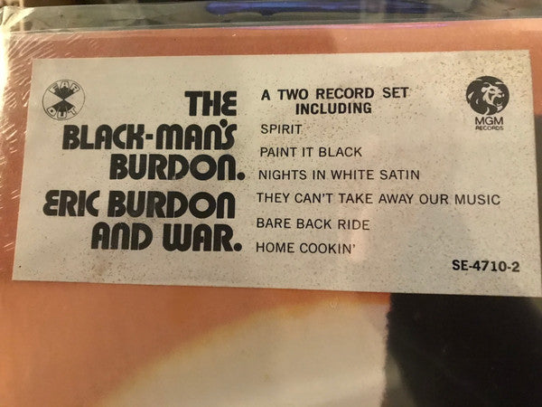Eric Burdon And War* -The Black-Man's Burdon