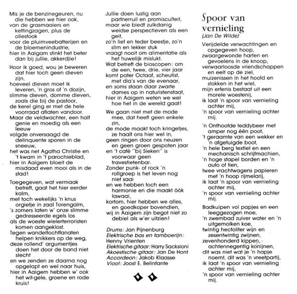 Jan De Wilde - Hè Hè