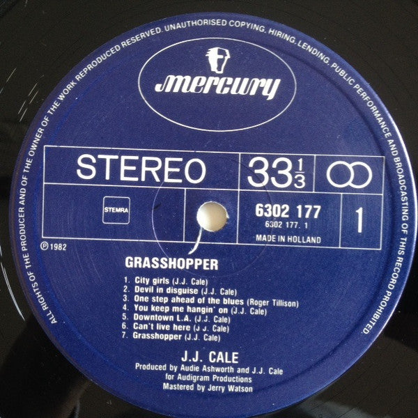J.J. Cale -Grasshopper