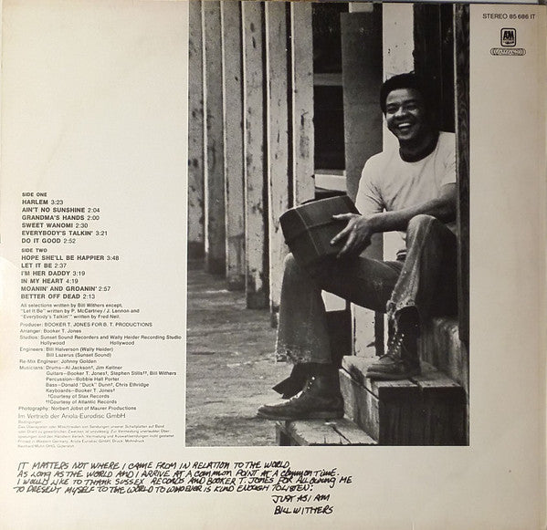Bill Withers -Just As I Am