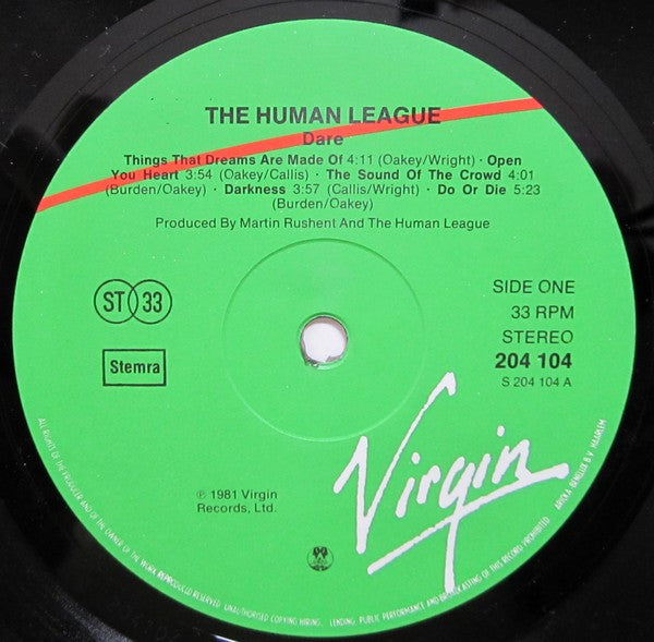 The Human League -Dare!