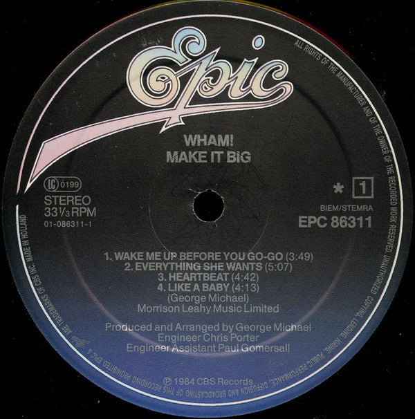 Wham! -Make It Big