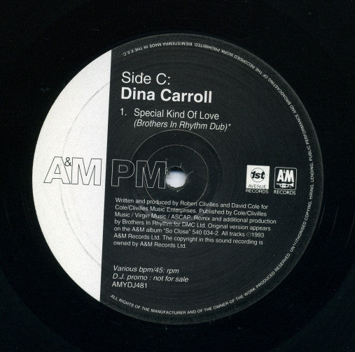 Dina Carroll -Here / Special Kind Of Love / The Perfect Year