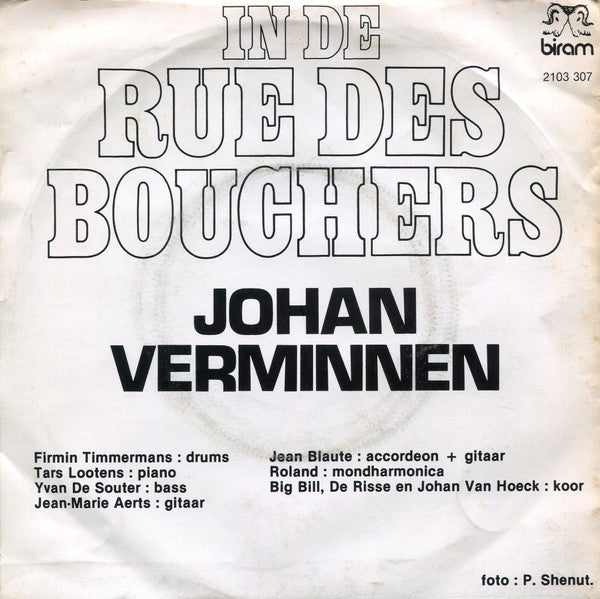 Johan Verminnen -In De Rue Des Bouchers