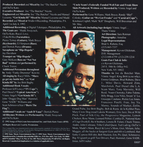 The Goats - Tricks Of The Shade