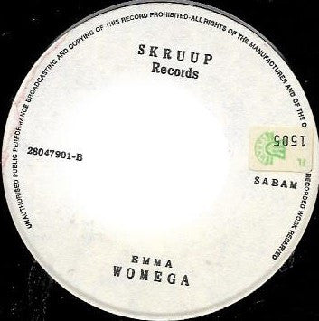 Womega -Two Red Lights / Emma
