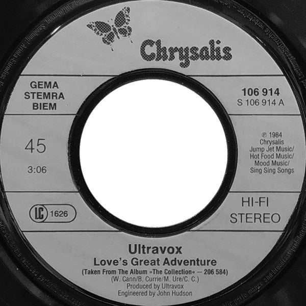 Ultravox -Love's Great Adventure