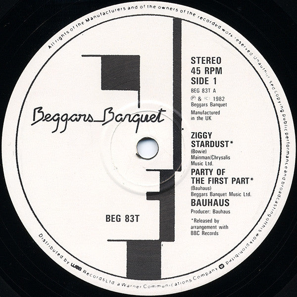 Bauhaus -Ziggy Stardust / Third Uncle