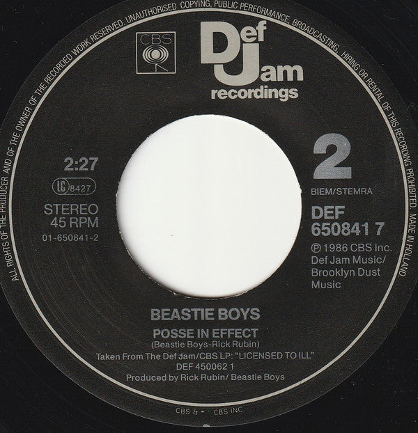 Beastie Boys -No Sleep Till Brööklyn