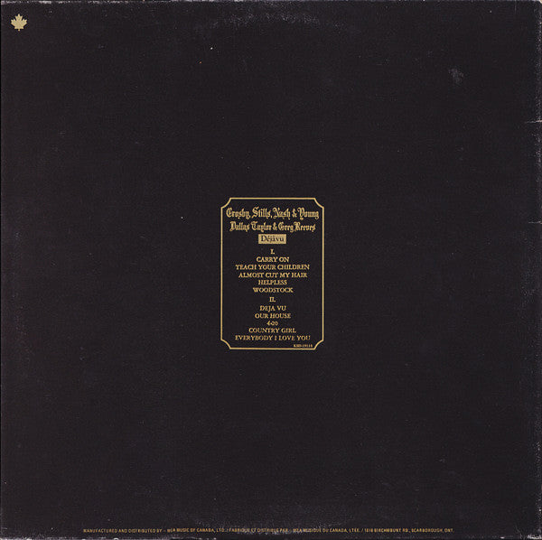 Crosby, Stills, Nash & Young / Dallas Taylor & Greg Reeves -Déjà Vu