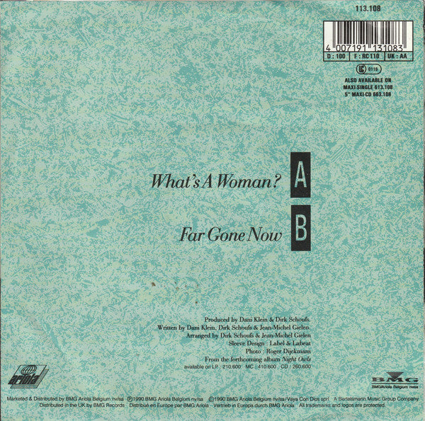 Vaya Con Dios -What's A Woman?