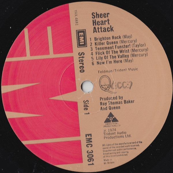 Queen -Sheer Heart Attack