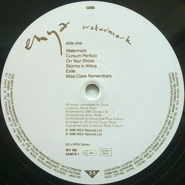 Enya -Watermark