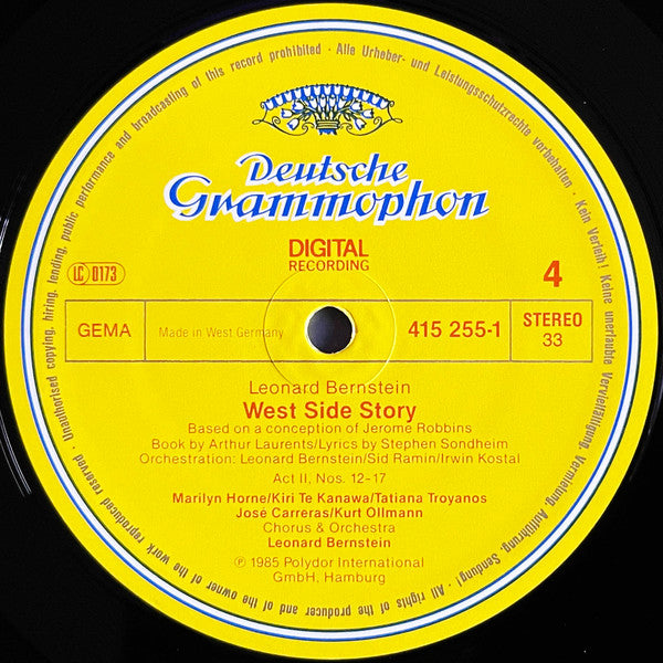 Leonard Bernstein -West Side Story
