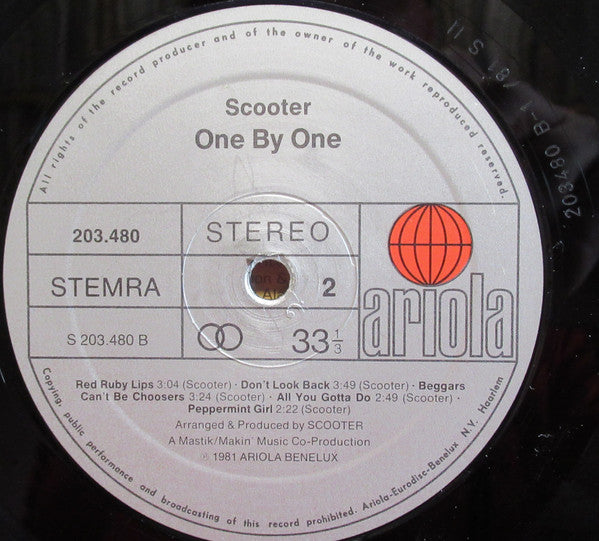 Scooter (2) -One By One