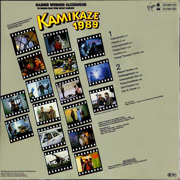 Edgar Froese -Kamikaze 1989