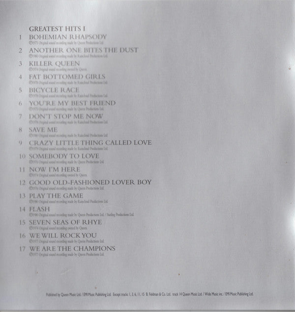 Queen -Greatest Hits I II & III (The Platinum Collection)