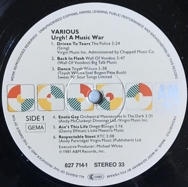Various -Urgh! A Music War