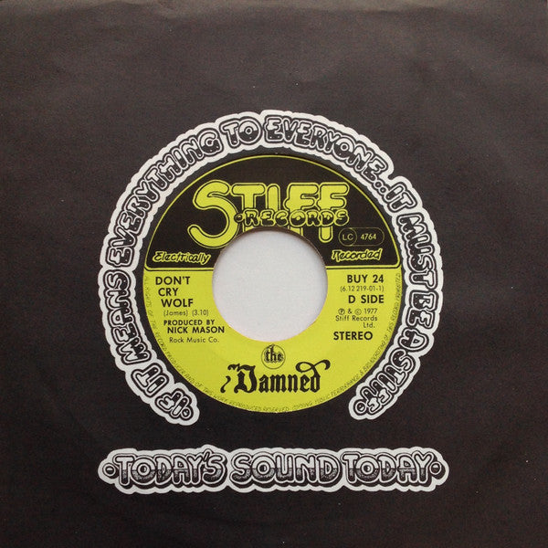The Damned - Don't Cry Wolf / One Way Love