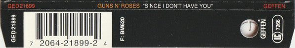 Guns N' Roses -Since I Don't Have You