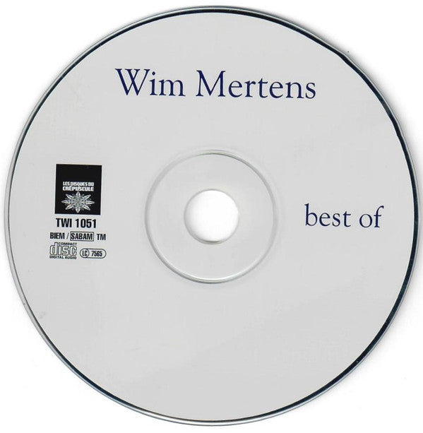 Wim Mertens -Best Of