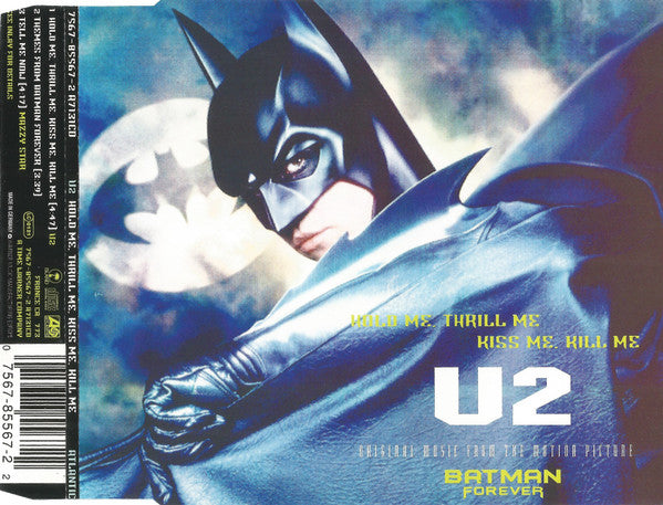 U2 - Hold Me, Thrill Me, Kiss Me, Kill Me (Original Music From The Motion Picture Batman Forever)