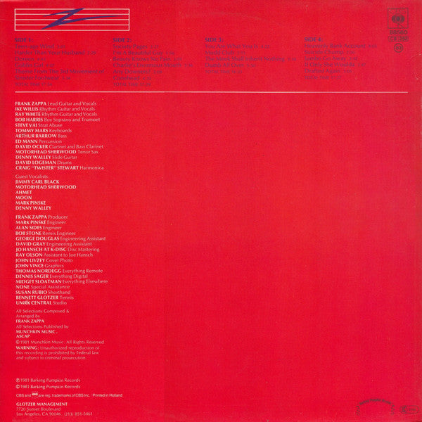 Frank Zappa -You Are What You Is