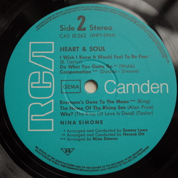 Nina Simone -Heart & Soul