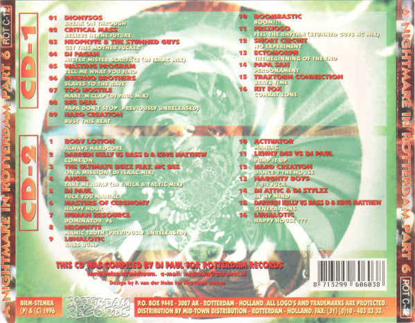 Various - A Nightmare In Rotterdam 7 (The Ultimate Hardcore Compilation)