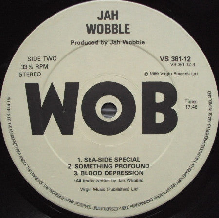 Jah Wobble -V.I.E.P. Featuring Blueberry Hill