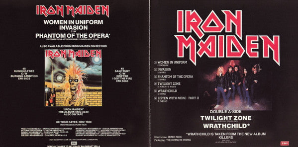Iron Maiden -Women In Uniform · Twilight Zone