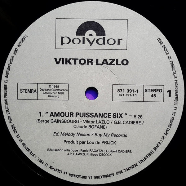 Viktor Lazlo - Amour Puissance Six