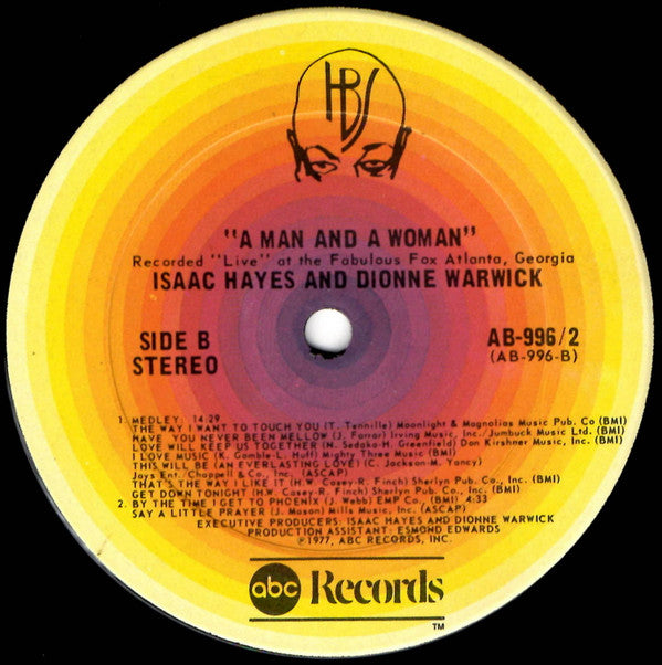 Isaac Hayes & Dionne Warwick -A Man And A Woman