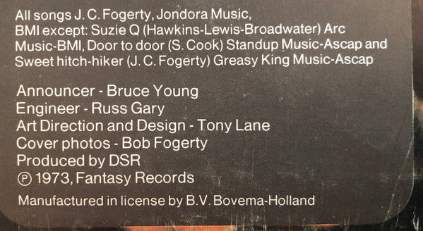 Creedence Clearwater Revival - Live In Europe