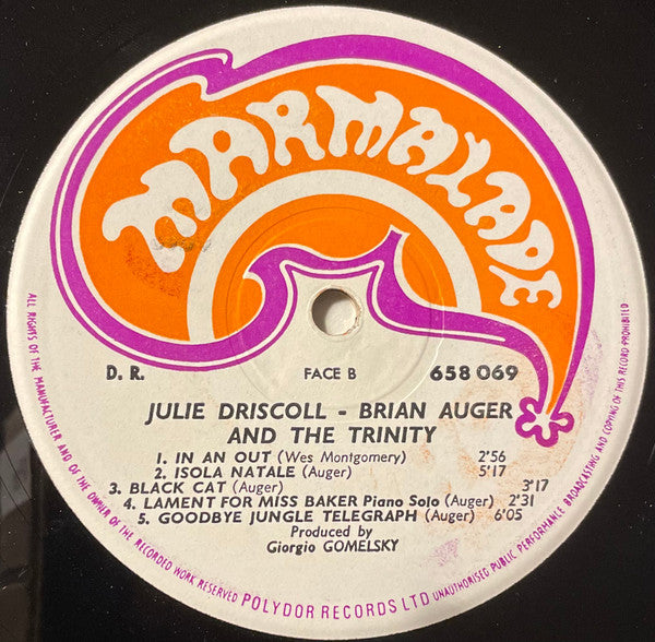 Julie Driscoll Brian Auger And The Trinity* -Julie Driscoll - Brian Auger And The Trinity