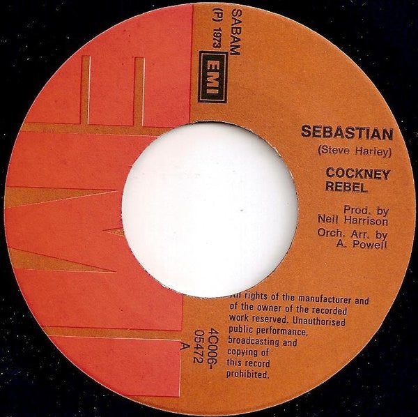 Cockney Rebel -Sebastian