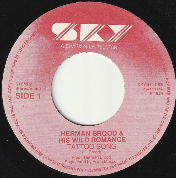Herman Brood & His Wild Romance -Tattoo Song