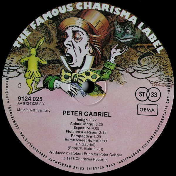 Peter Gabriel -Peter Gabriel