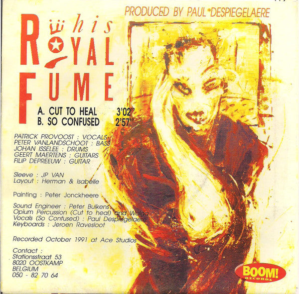 His Royal Fume -Cut To Heal