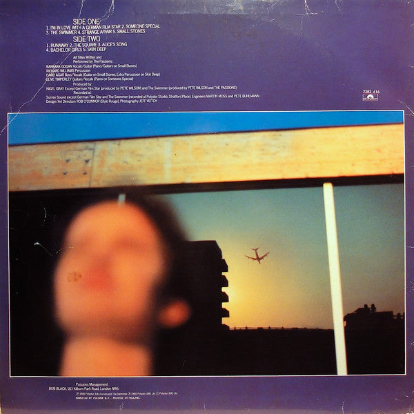 The Passions -Thirty Thousand Feet Over China