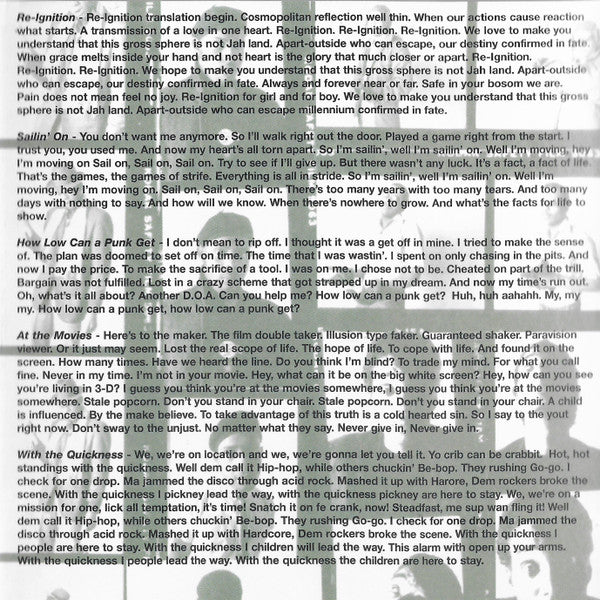 Bad Brains - Banned In D.C.: Bad Brains Greatest Riffs