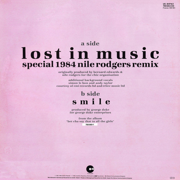 Sister Sledge -Lost In Music