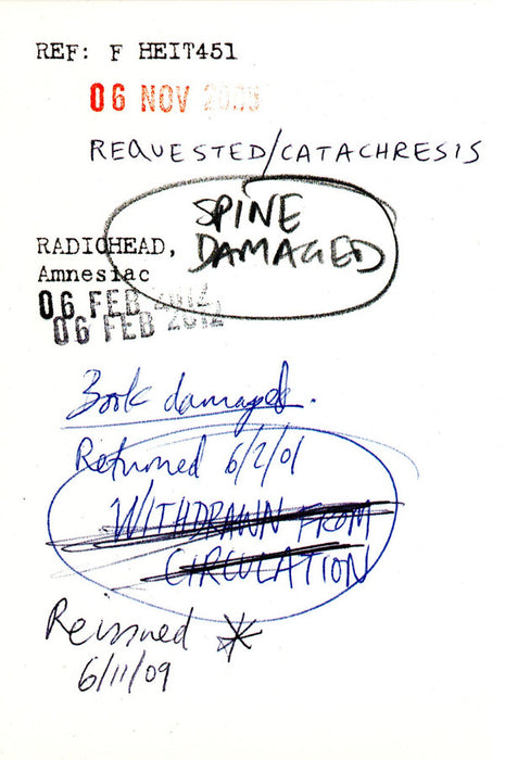 Radiohead -Amnesiac