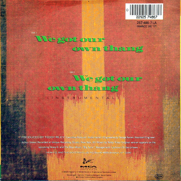 Heavy D. &amp; The Boyz - We Got Our Own Thang