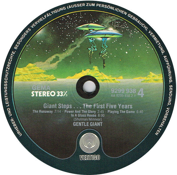 Gentle Giant -Giant Steps... The First Five Years