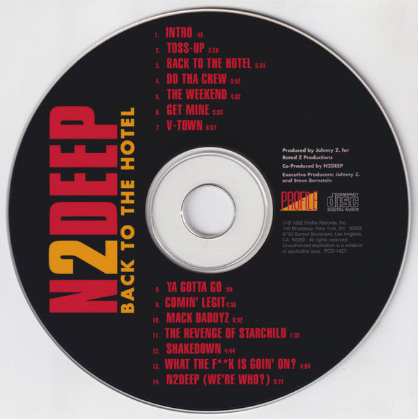 N2DEEP -Back To The Hotel
