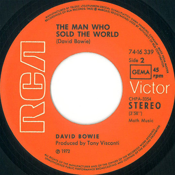 David Bowie -Life On Mars? / The Man Who Sold The World