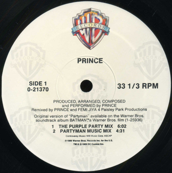 Prince - Partyman