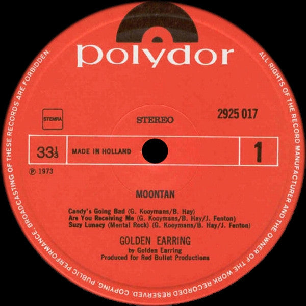 Golden Earring -Moontan