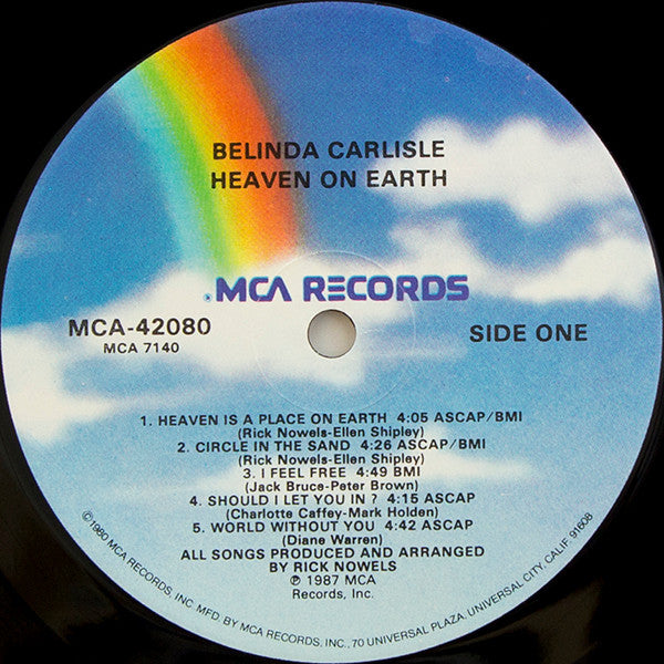 Belinda Carlisle -Heaven On Earth